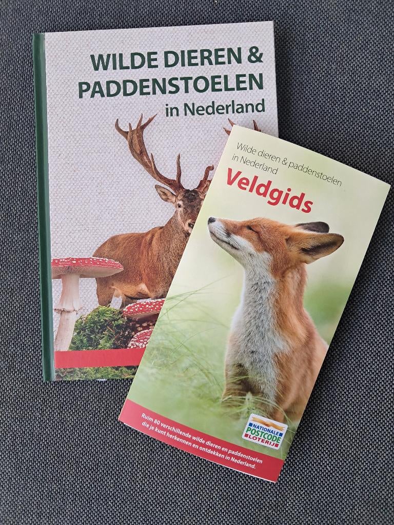 O33 Nieuw boek: Wilde dieren en paddenstoelen incl. veldgids, Ophalen of Verzenden, Nieuw, Natuur algemeen