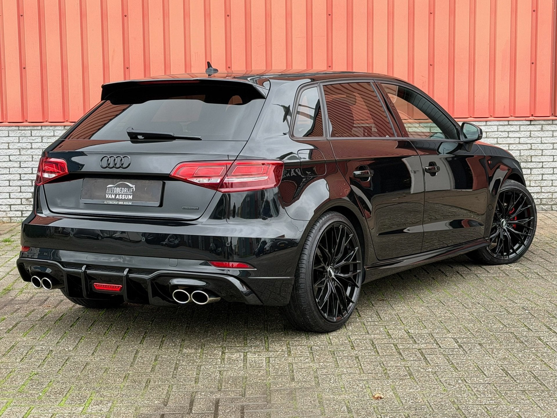 Audi A3 Sportback 40 TFSI quattro 3x S-Line Stoelvw PDC 19", Auto's, Automaat, Gebruikt, 1984 cc, Leder en Stof