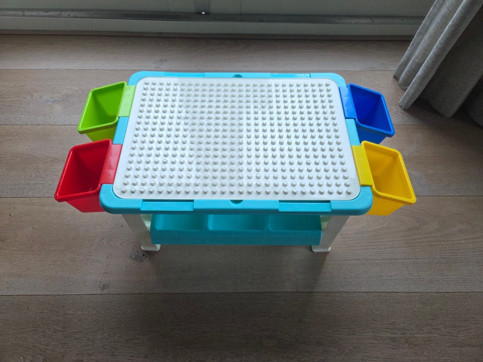 Duplo speeltafel met opbergbakken - 50x35x30 cm, Ophalen, Gebruikt, Overige merken