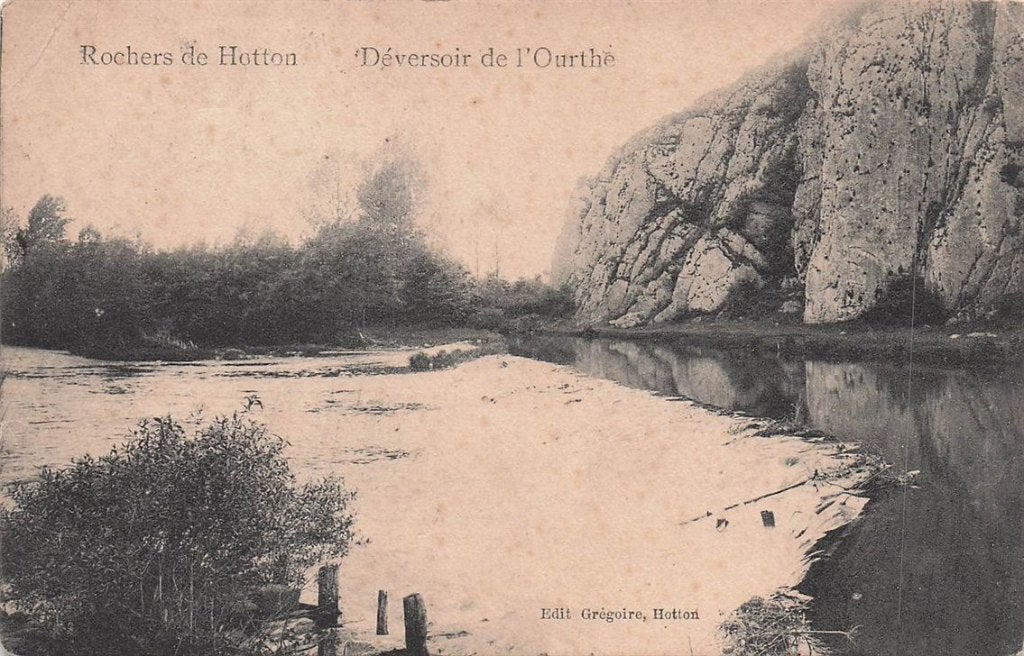 702-319-031 Rochers De Hotton Deversoir De L'Ourthe, Verzenden, Voor 1920, Overig Europa