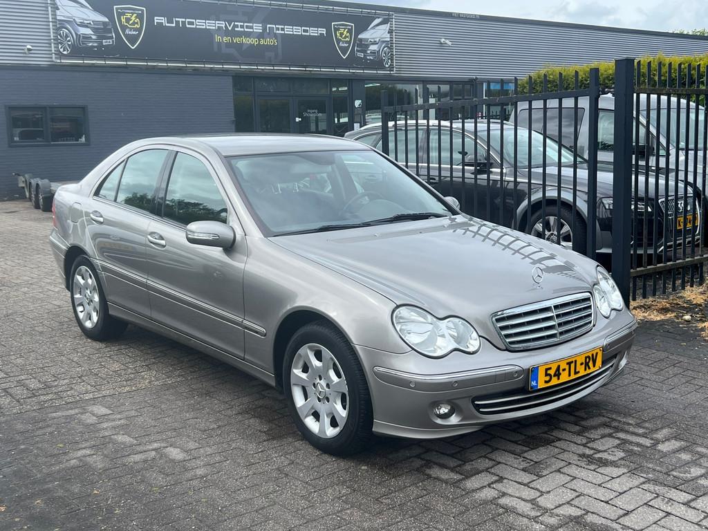 Mercedes-Benz C-klasse 200 CDI Elegance # Super nette eerlij, Auto's, Automaat, Gebruikt, Automatische klimaatregeling, 4 cilinders