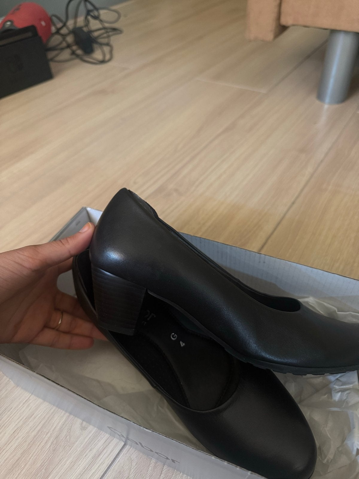Gabor stewardess hakken, maat 37, ongedragen, Ophalen of Verzenden, Nieuw, Zwart, Pumps