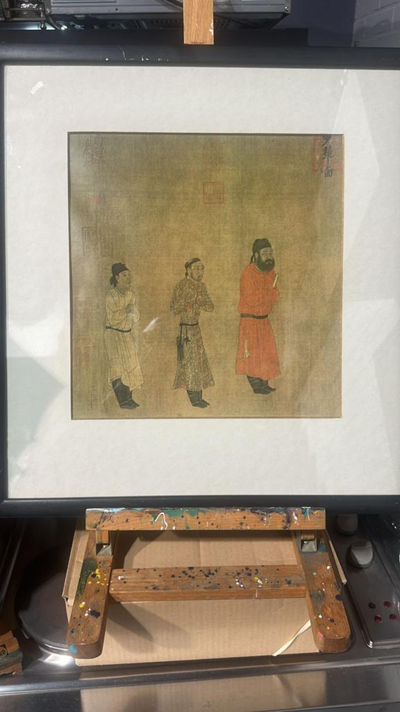 Keizer Taizong ontvangt Tibetaanse gezant - Chinese kunst, Ophalen of Verzenden