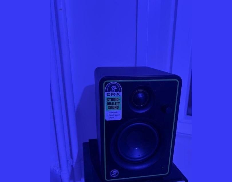 Mackie CR4-X Studio Monitor Speakerset (2x) incl. kabels, Zo goed als nieuw, 60 tot 120 watt, Front, Rear of Stereo speakers, Ophalen