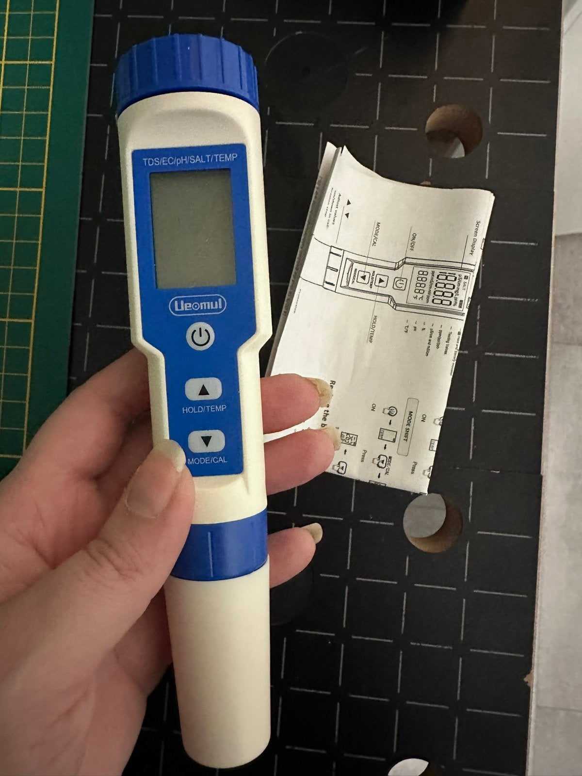 Ueomul 5-in-1 digitale pH-meter, Ophalen of Verzenden, Nieuw, Vocht of Vloeistof