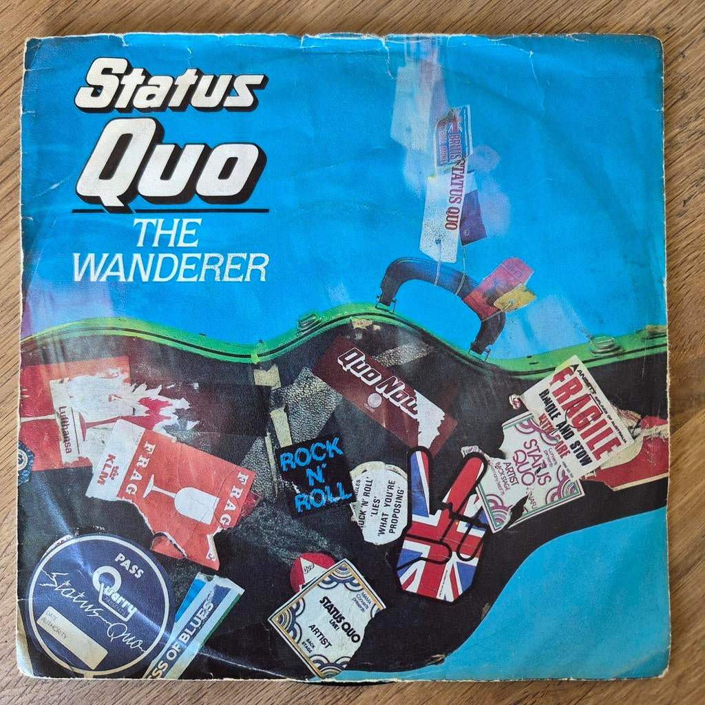 Status Quo - The Wanderer (Vinyl Single), Ophalen of Verzenden, 1980 - 1989, Gebruikt, 7 inch