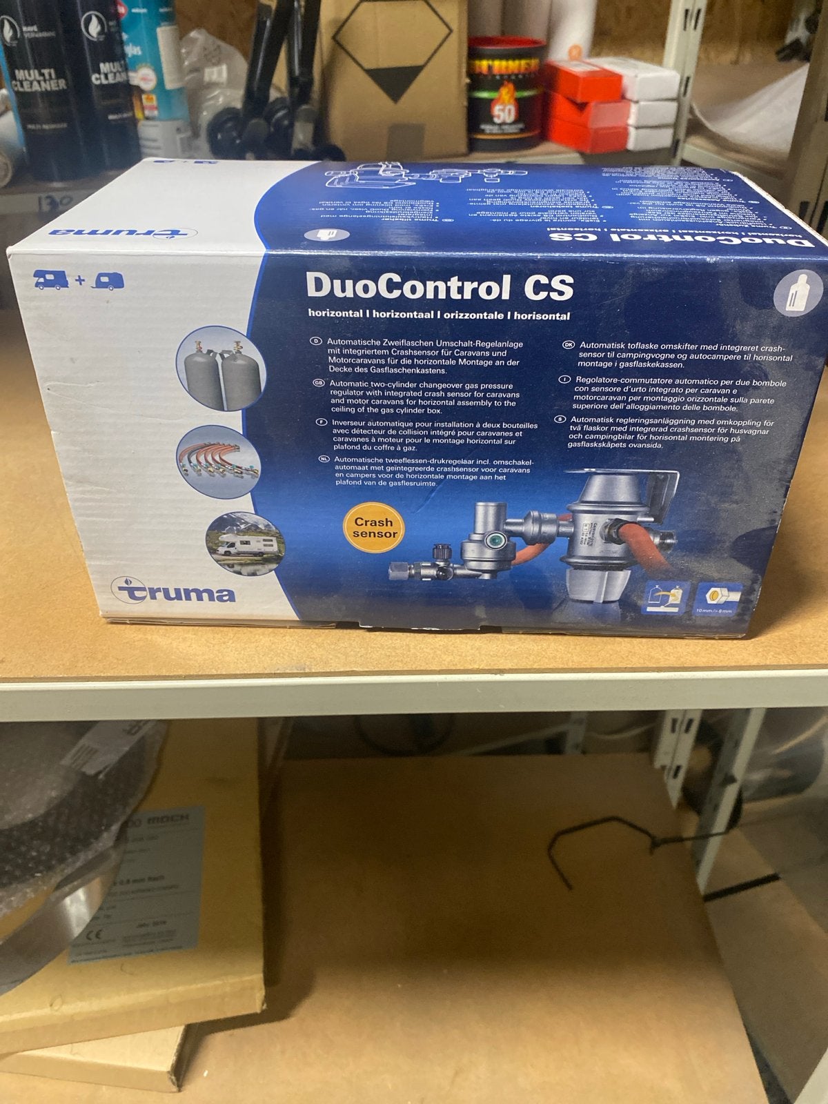 Truma DuoControl CS Gasdrukregelaar met Crashsensor, Ophalen of Verzenden, Nieuw