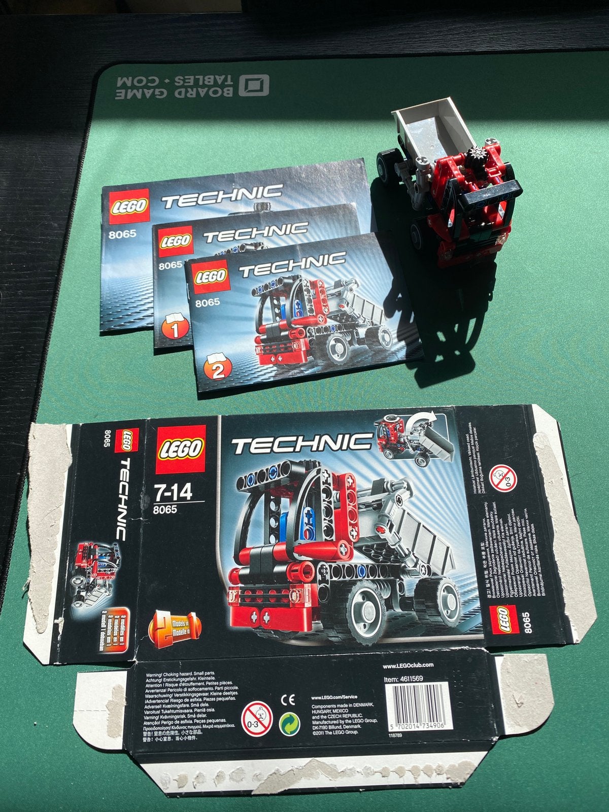 3x LEGO technic 8065 - 42001 - 9390, Lego, Ophalen of Verzenden, Zo goed als nieuw, Technic