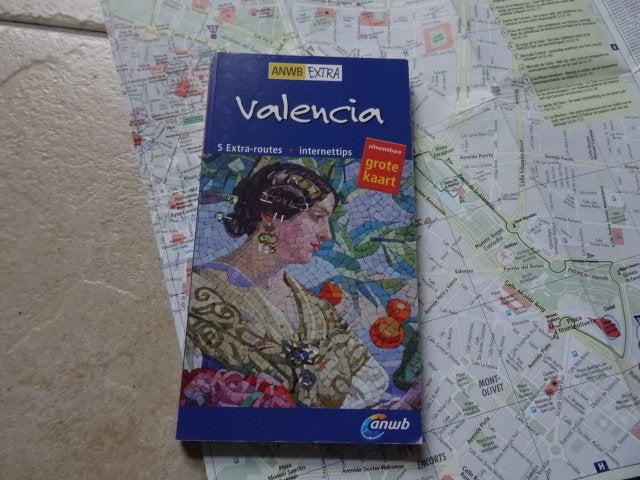 anwb extra reisgids Valencia ,met de uitneembare plattegrond, Europa, Ophalen of Verzenden, Zo goed als nieuw, Reisgids of -boek