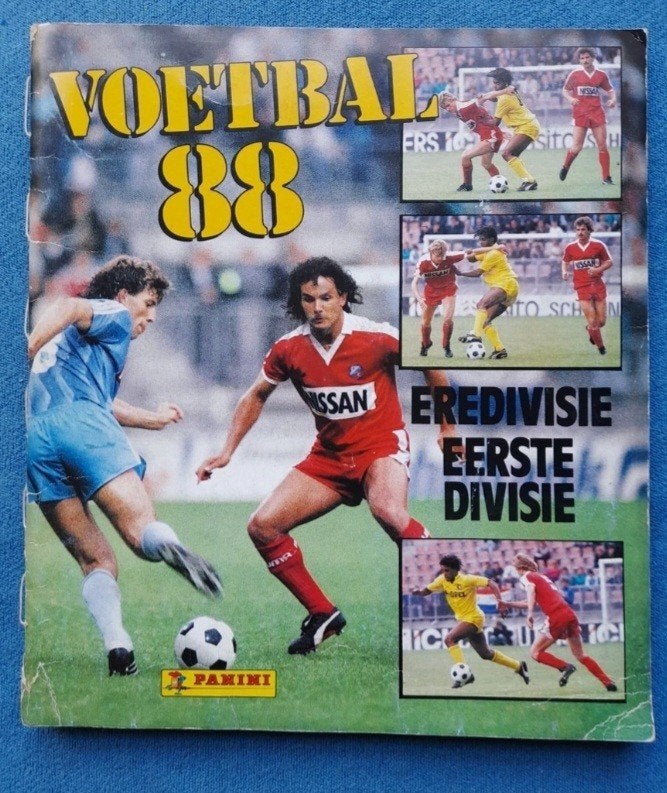 Gezocht "Panini  Voetbal 1988", Ophalen of Verzenden, Zo goed als nieuw, Buitenlandse clubs, Poster, Plaatje of Sticker