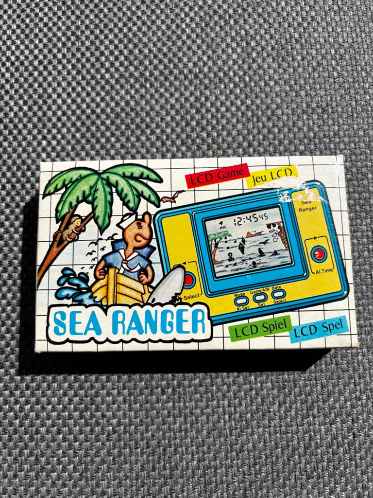 Vintage Sea Ranger LCD-spel 80 jaren, originele verpakking., Ophalen of Verzenden, Overige typen