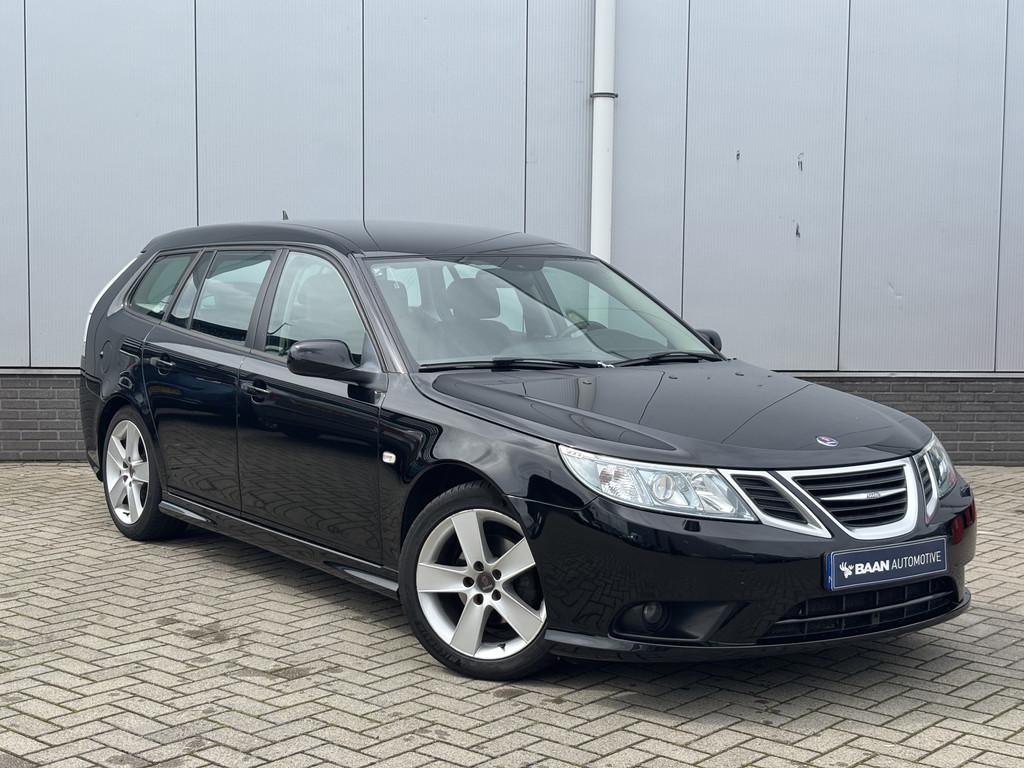 Saab 9-3 Sport Estate 1.9 TTiD Linear | 1e eigenaar | Volled, Auto's, Saab, Voorwielaandrijving, Euro 5, Gebruikt, Zwart