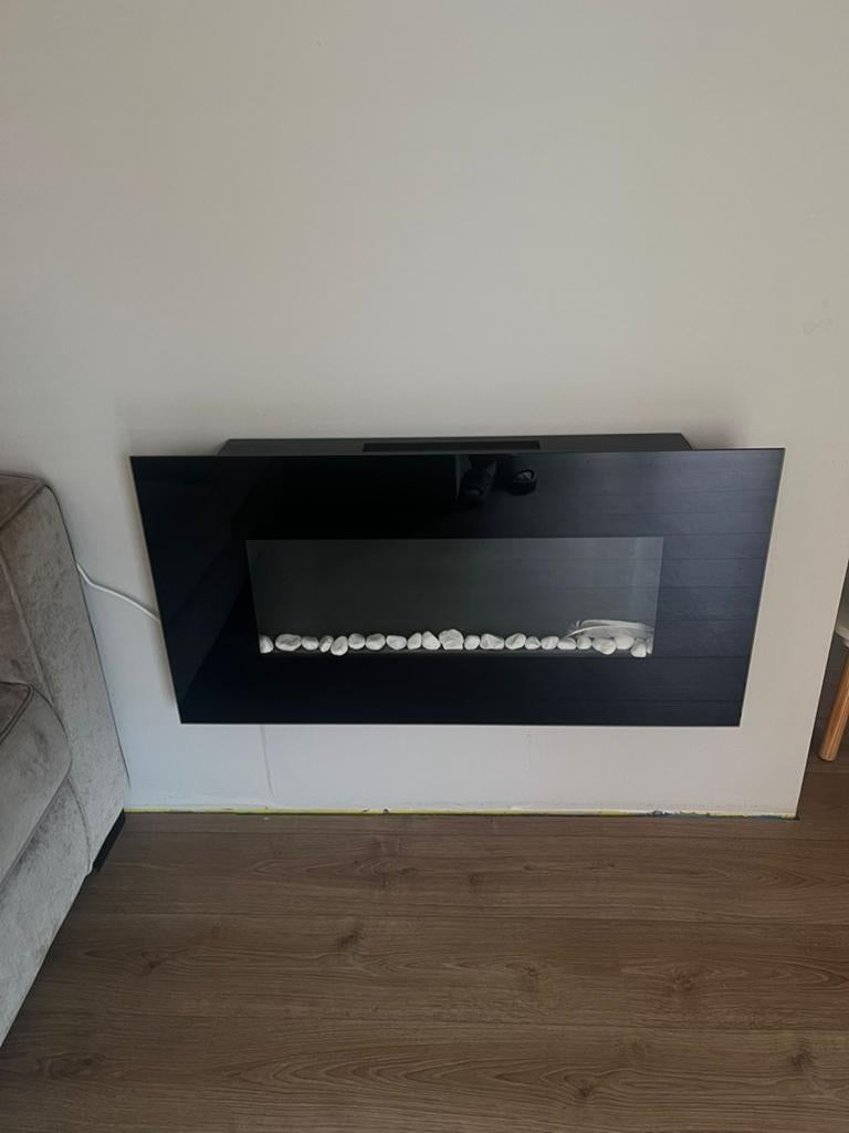 Gratis sfeerhaard: donderdag 13 of 14 mei ophalen, Huis en Inrichting, Ophalen, Zo goed als nieuw, Vrijstaande haard, Elektrische haard