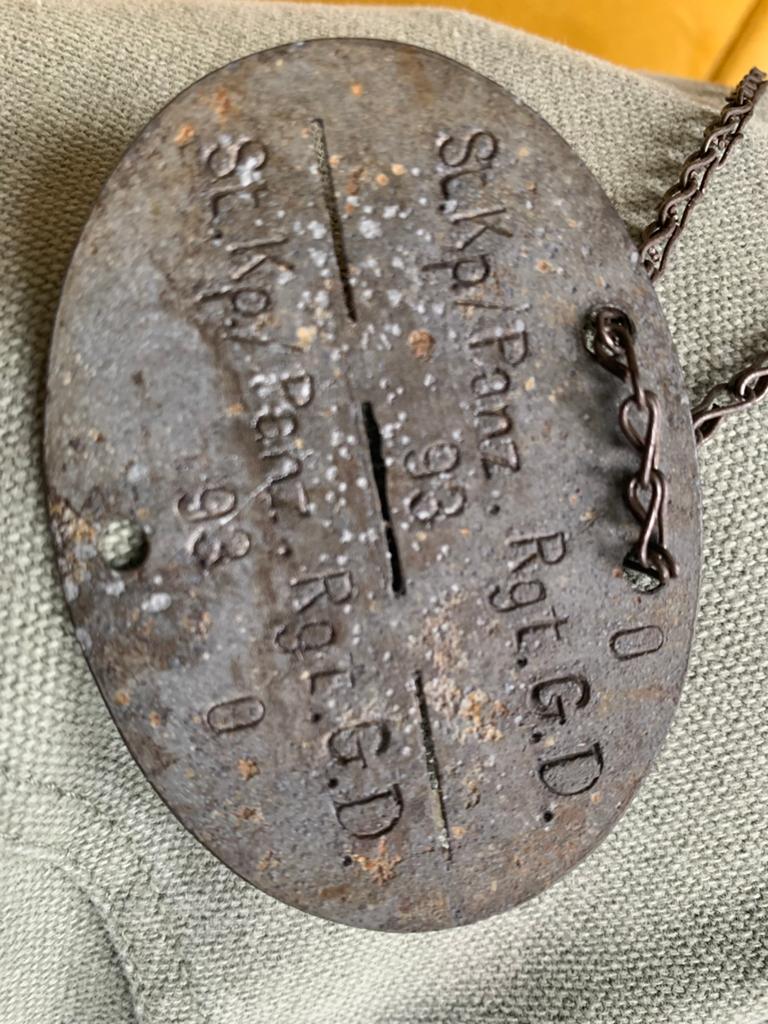 Duits, duitse, erkennungsmarke, dogtags, dog tag, Verzamelen, Ophalen of Verzenden, Duitsland