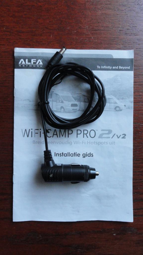 Wifi Camp Pro 2 (12/24 Volt plug), Ophalen of Verzenden, Nieuw