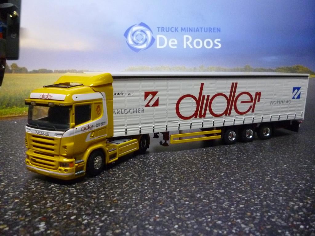Tekno Scania R 480 Dudler, Ophalen of Verzenden, Nieuw, Bus of Vrachtwagen, Tekno