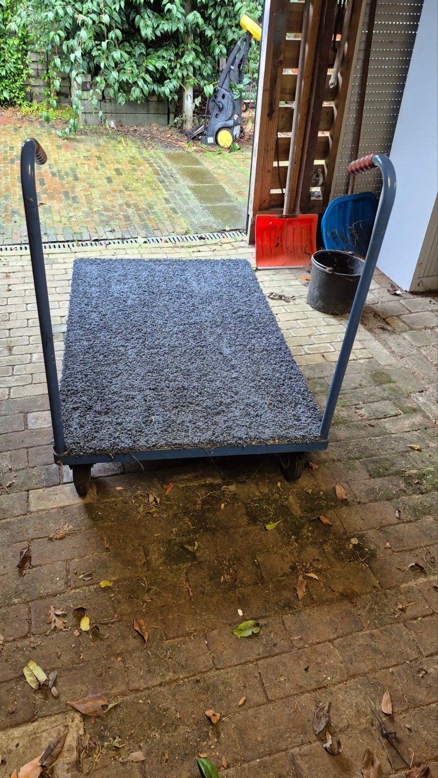 Transport kar, 100 liter of meer, Ophalen, Transportkar