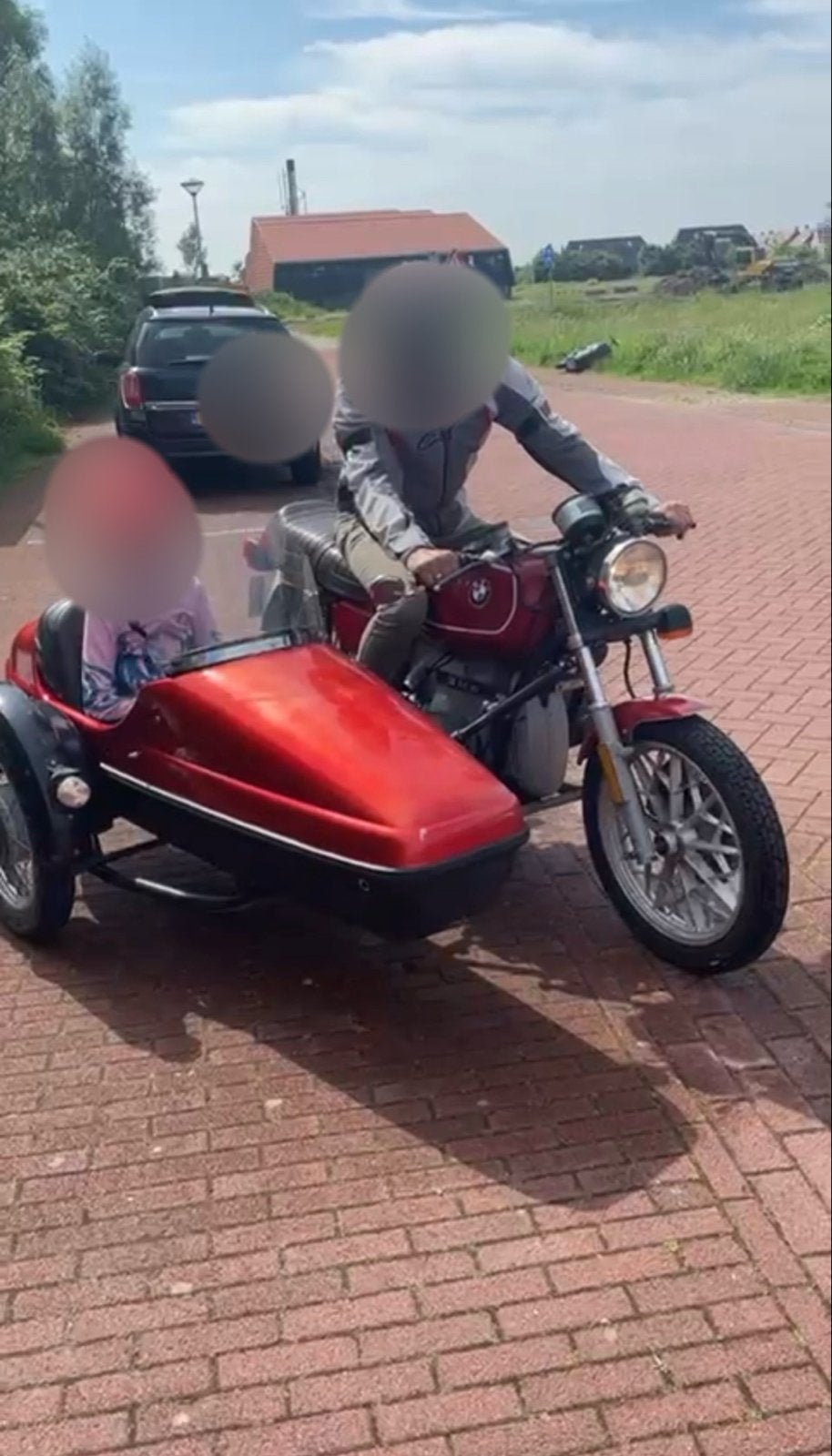 BMW R65-serie motorfiets met zijspan - Onderdelen, Cardan-aandrijving, 2 cilinders, Motorrijbewijs A, Gebruikt