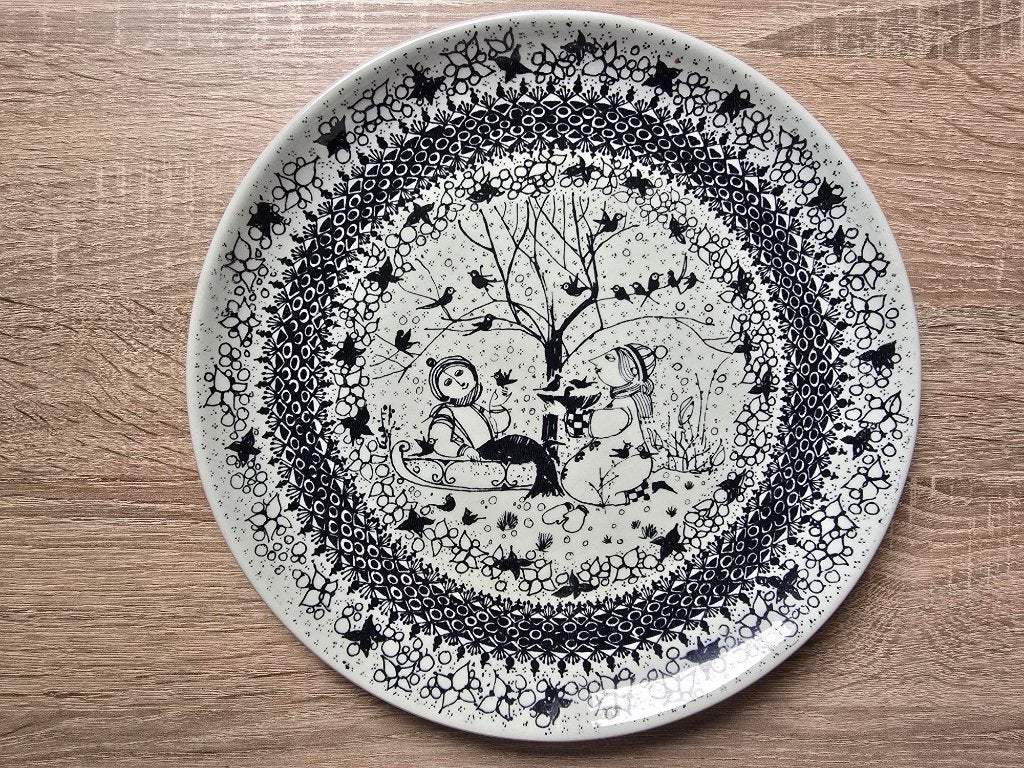 Bjørn Wiinblad, Nymølle - Wandblad 'Winter', Ophalen