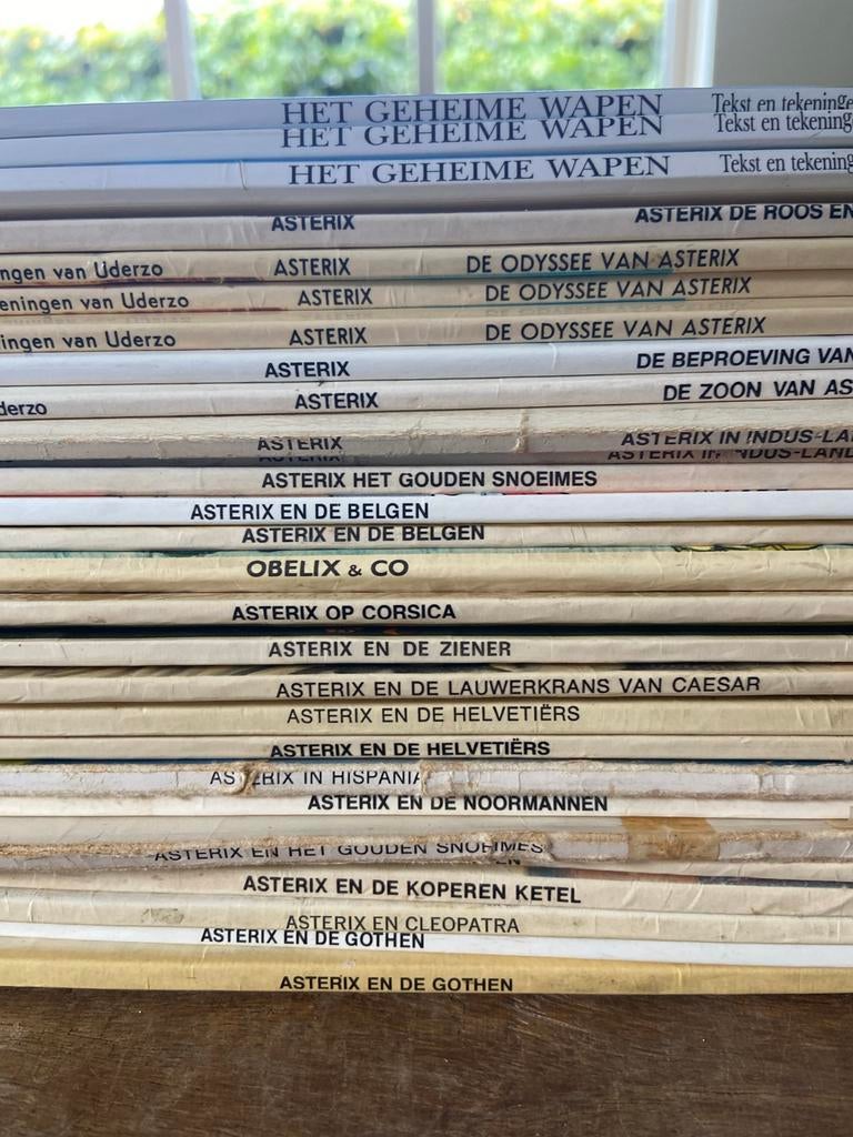 Grote collectie Asterix en Obelix stripboeken, Ophalen of Verzenden, Gelezen, Overige typen