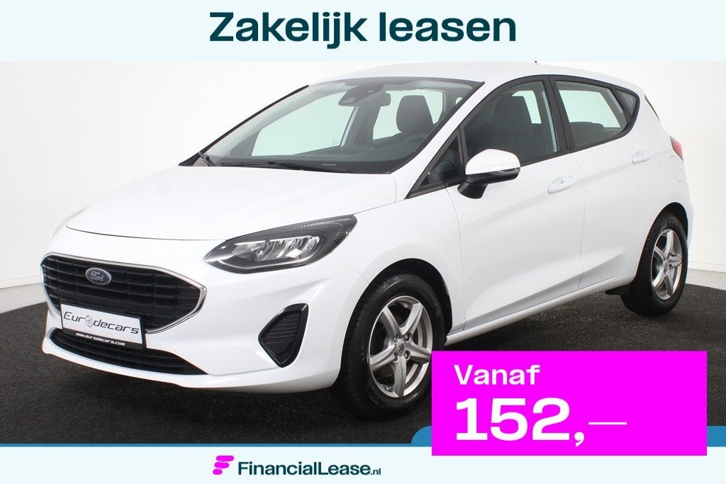 Ford Fiesta Connected *1ste Eigenaar*Carplay*DAB*, Voorwielaandrijving, Start-stop-systeem, Gebruikt, Wit