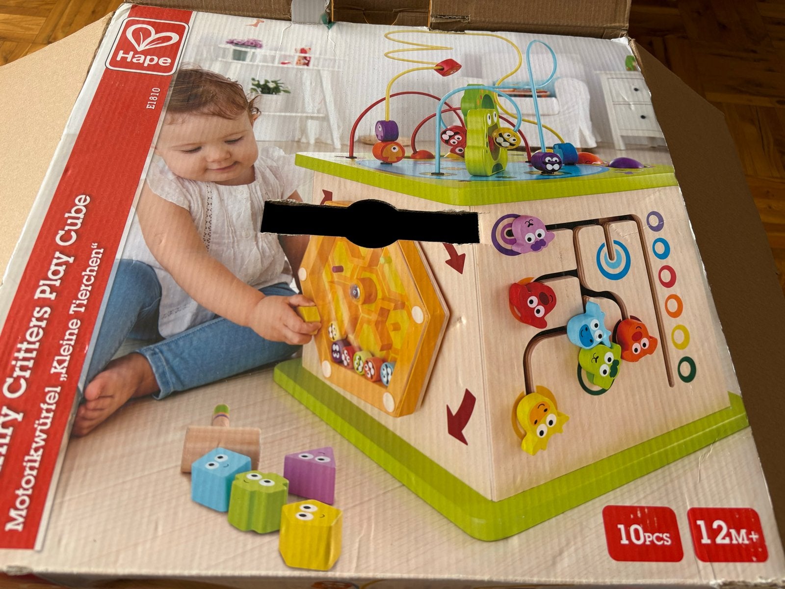 Hape Motorische Speelkubus - Gebruikt, Ophalen, Gebruikt, Overige typen