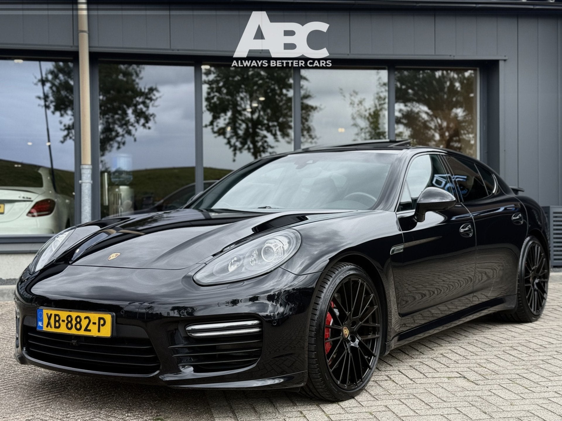 Porsche Panamera 4.8 GTS Schuifdak Sport-Chrono (bj 2015), Auto's, Automaat, Dealer onderhouden, Gebruikt, 4 stoelen