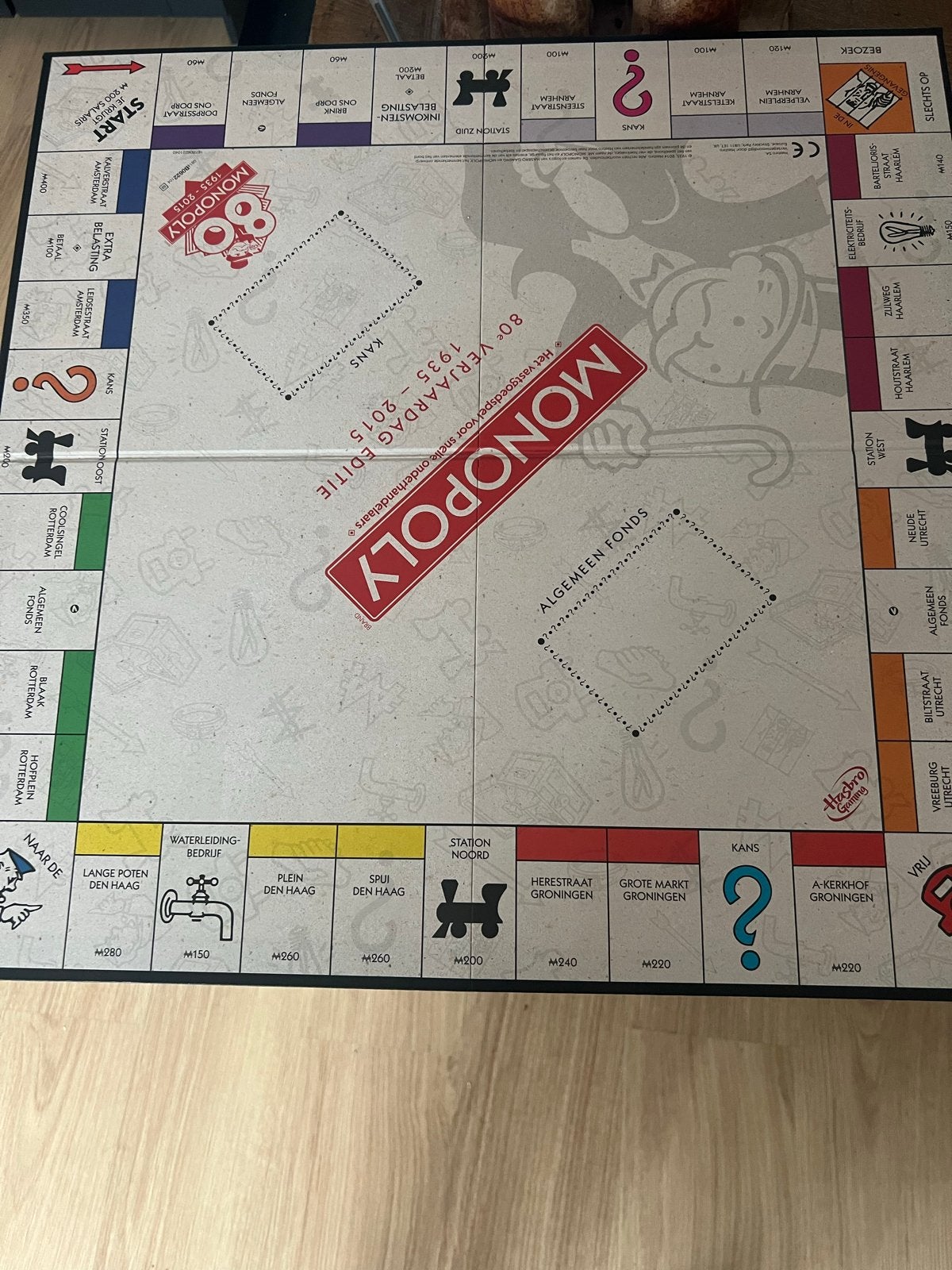 Monopoly 80e Verjaardag Editie 1935-2015, Drie of vier spelers, Ophalen of Verzenden, Zo goed als nieuw