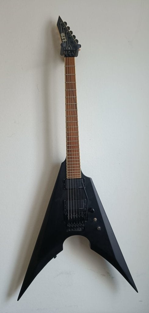 ESP LTD MK-600 Black Satin Mille Petrozza Signature gitaar, Ophalen, Zo goed als nieuw, Solid body, Overige merken