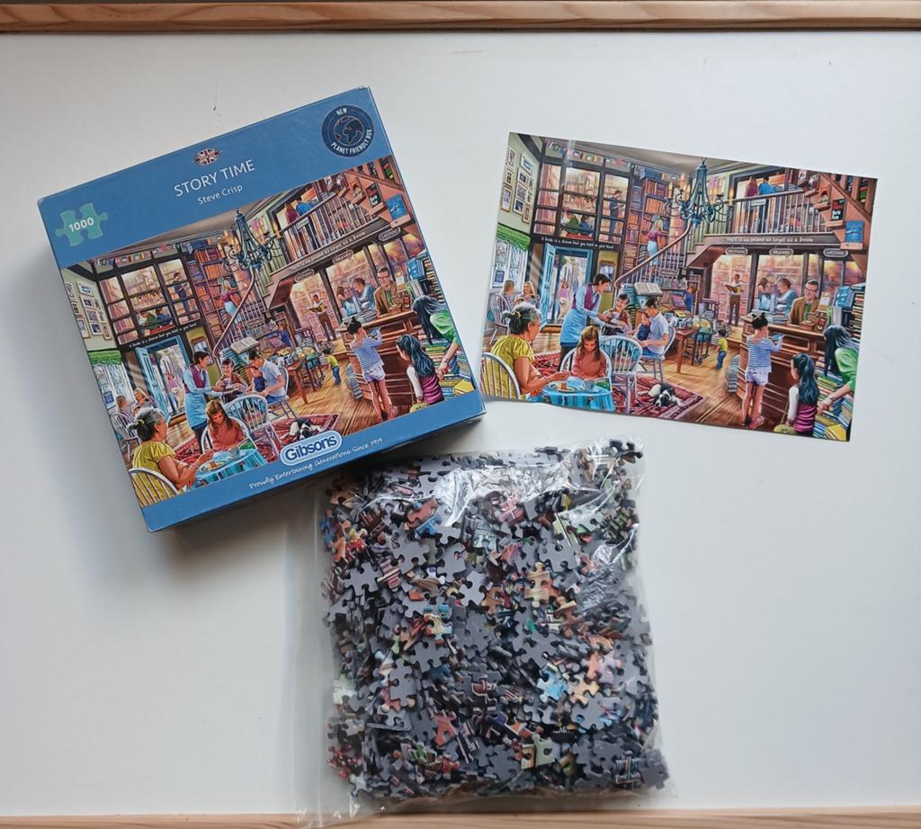 Legpuzzel Gibsons, 1000 stukjes, Ophalen of Verzenden, 500 t/m 1500 stukjes, Zo goed als nieuw