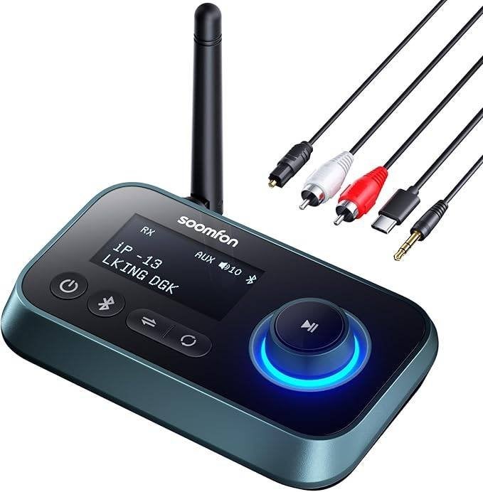 Soomfon draadloze 5.3 Audio Receiver nieuw in doos., Audio, Tv en Foto, Versterkers en Receivers, Verzenden, Nieuw, 120 watt of meer