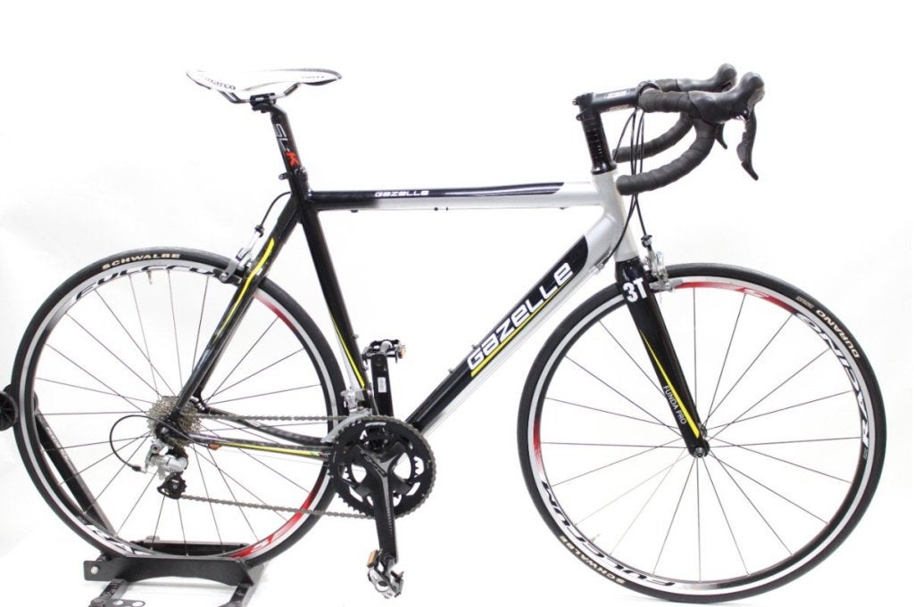 Gazelle Racefiets -Carbon 57cm sportieve fiets, 28 inch, Gebruikt, Vering, Gewoonfietsen