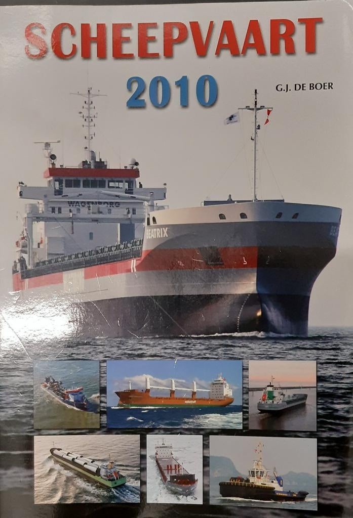 Jaarboeken scheepvaart gj de boer, Verzamelen, Scheepvaart, Ophalen of Verzenden, Zo goed als nieuw, Boek of Tijdschrift