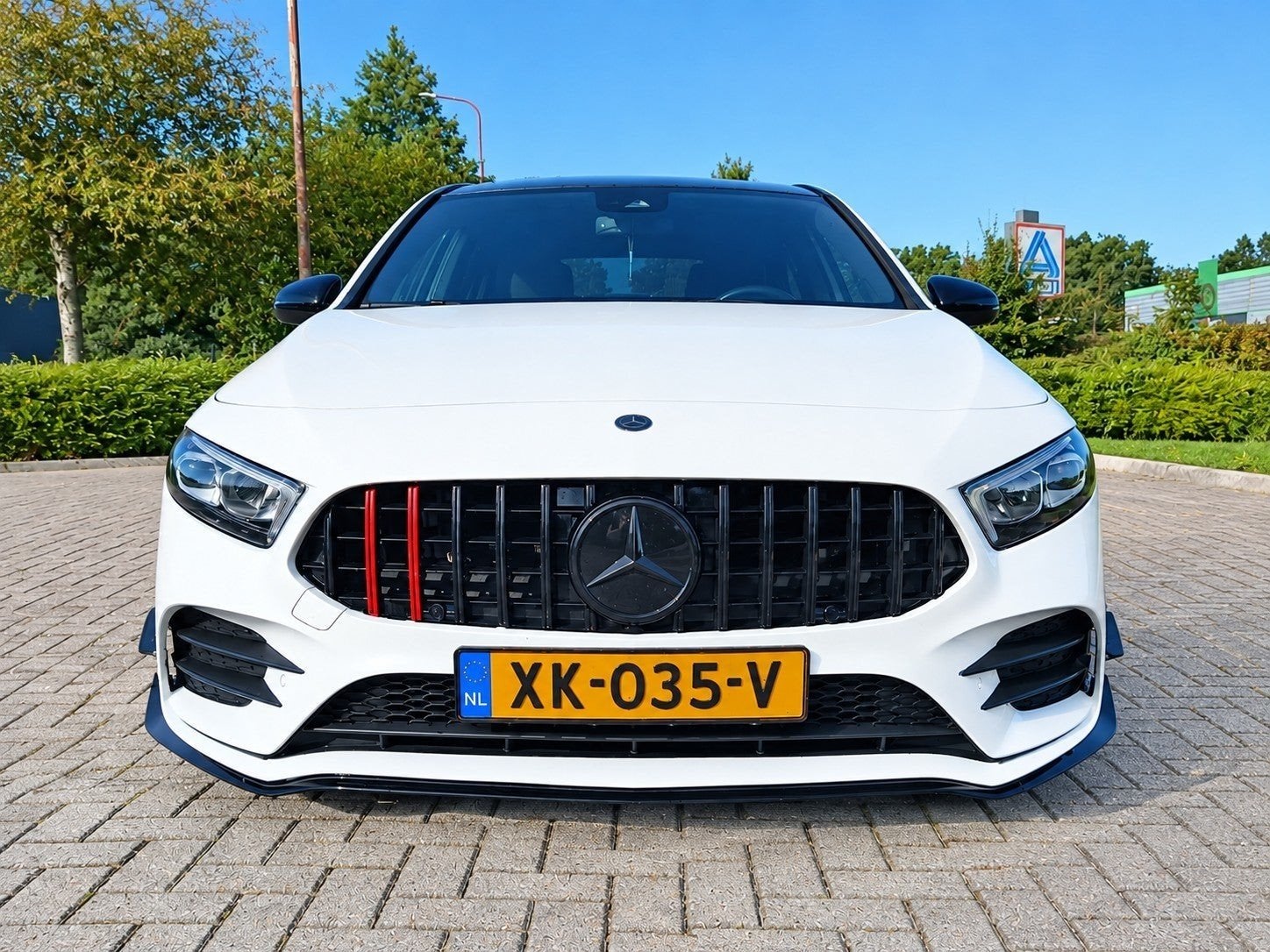 Mercedes-Benz A-Klasse A 200 | A35 AMG | Pano | Aero, Zwart, 4 cilinders, Origineel Nederlands, 75 €/maand
