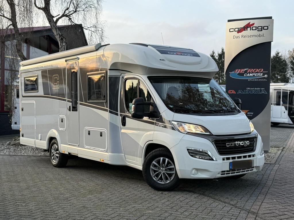 Carthago C-tourer T 148 LE H - 2018 - luxe camper lengtebed, Caravans en Kamperen, Campers, Standaard zit, Ringverwarming, Fiat