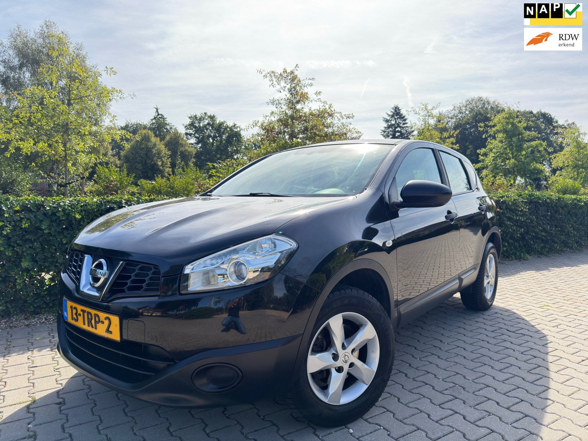 Nissan Qashqai 1.6 Visia , Airco / Cruise / Elec.Pakket / 16, Auto's, Nissan, Voorwielaandrijving, Euro 5, Stof, Gebruikt