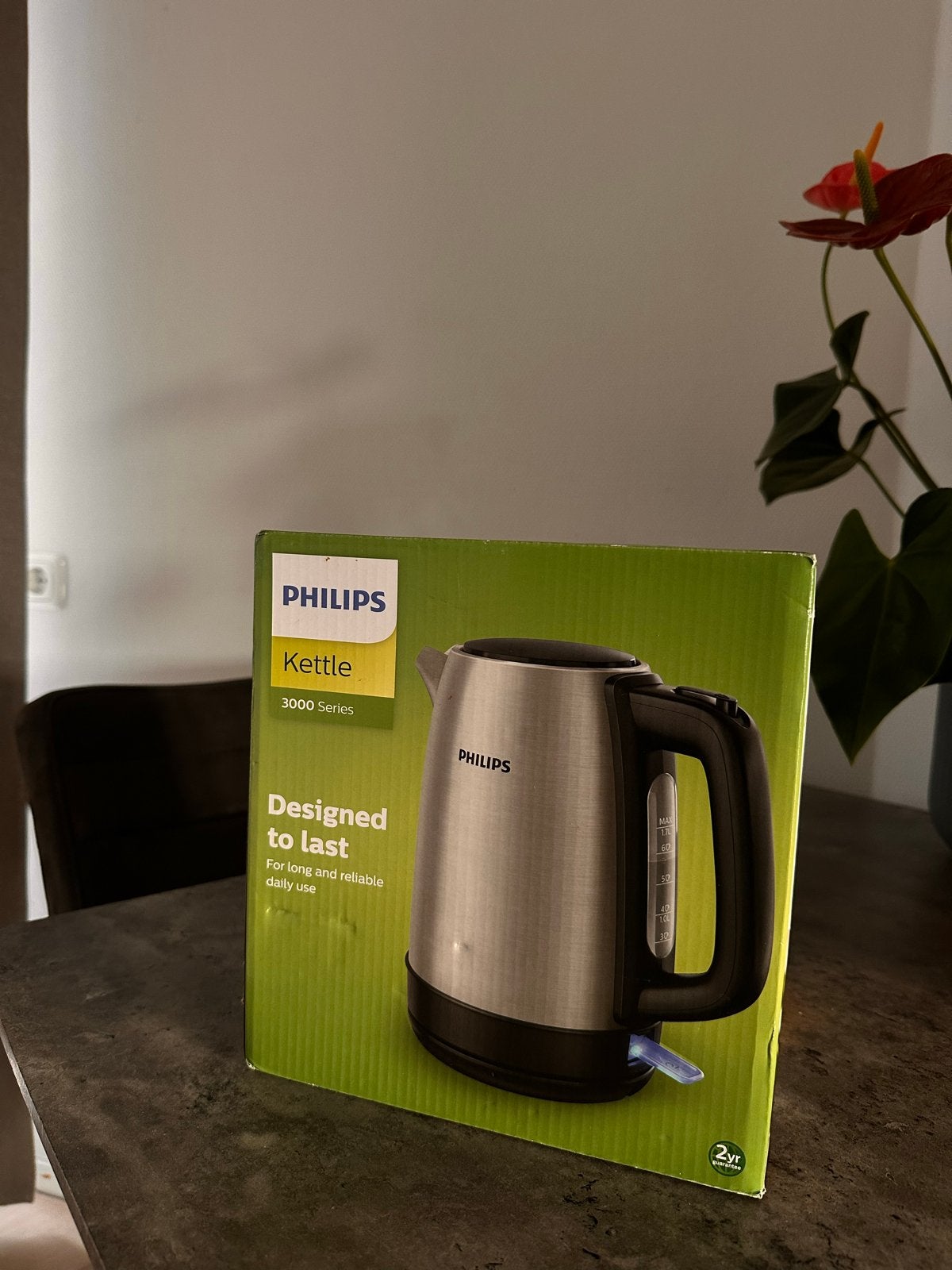 Nieuwe, ongeopende Philips waterkoker 3000 Series, 1 tot 2 liter, Ophalen of Verzenden, Nieuw, Draadloos