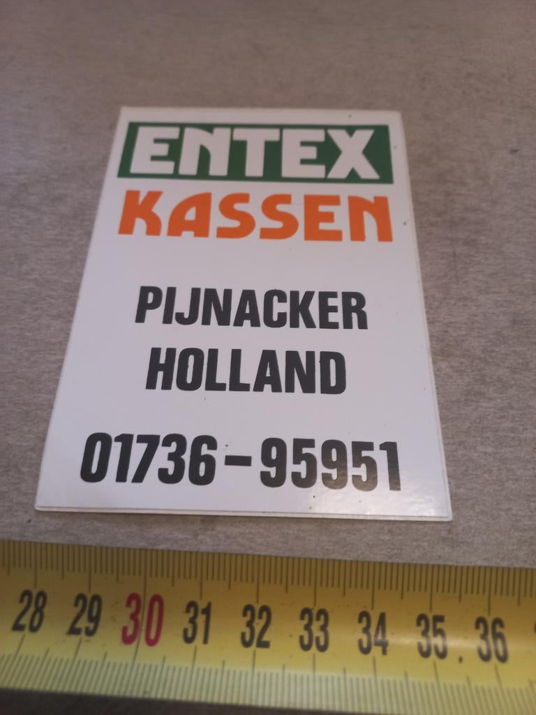 Entex kassen pijnacker, Ophalen of Verzenden, Zo goed als nieuw