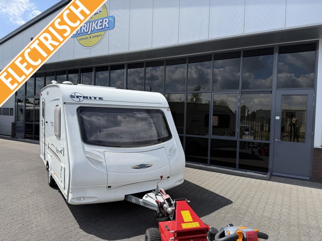 Sprite Super 410 TF Fransbed Compleet Electric gemaakt! 2005, Caravans en Kamperen, Schokbreker, Bedrijf, Treinzit, 750 - 1000 kg