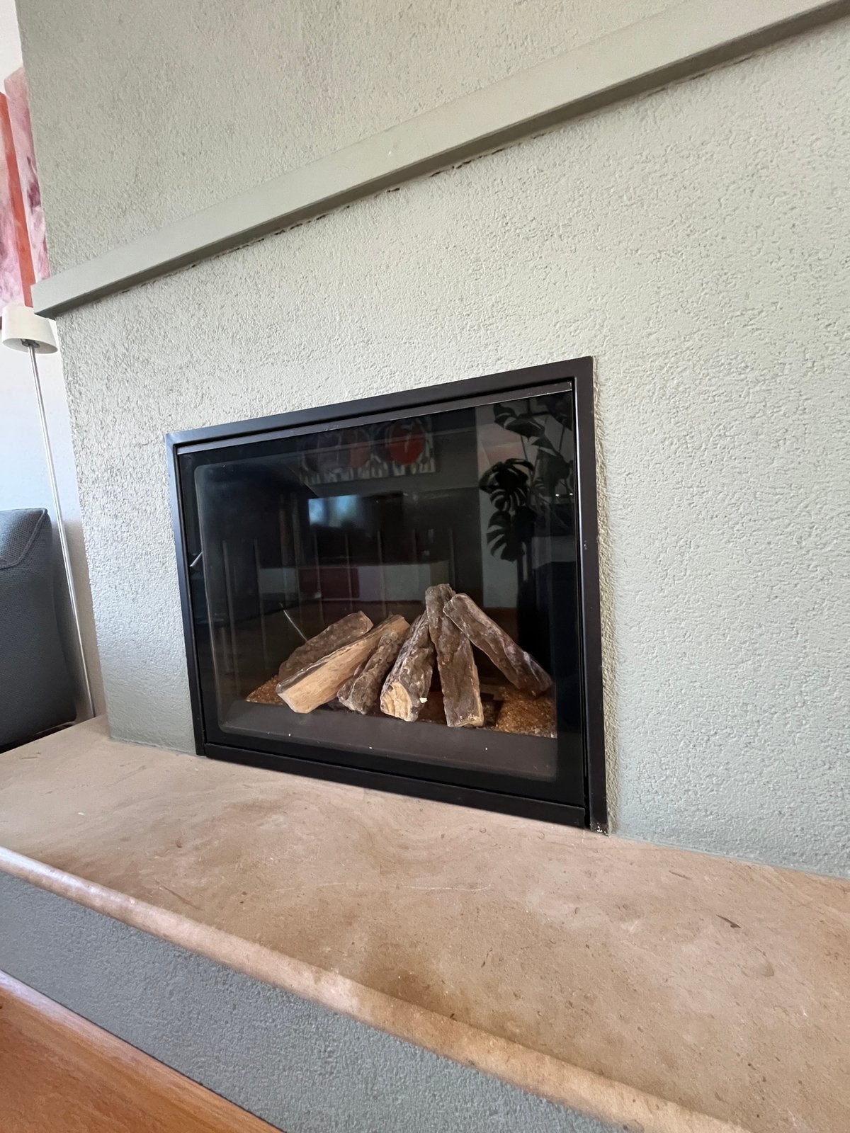 Gaskachel Helex Vertigo TTC, Huis en Inrichting, Ophalen, Gebruikt, Inbouwhaard, Gashaard