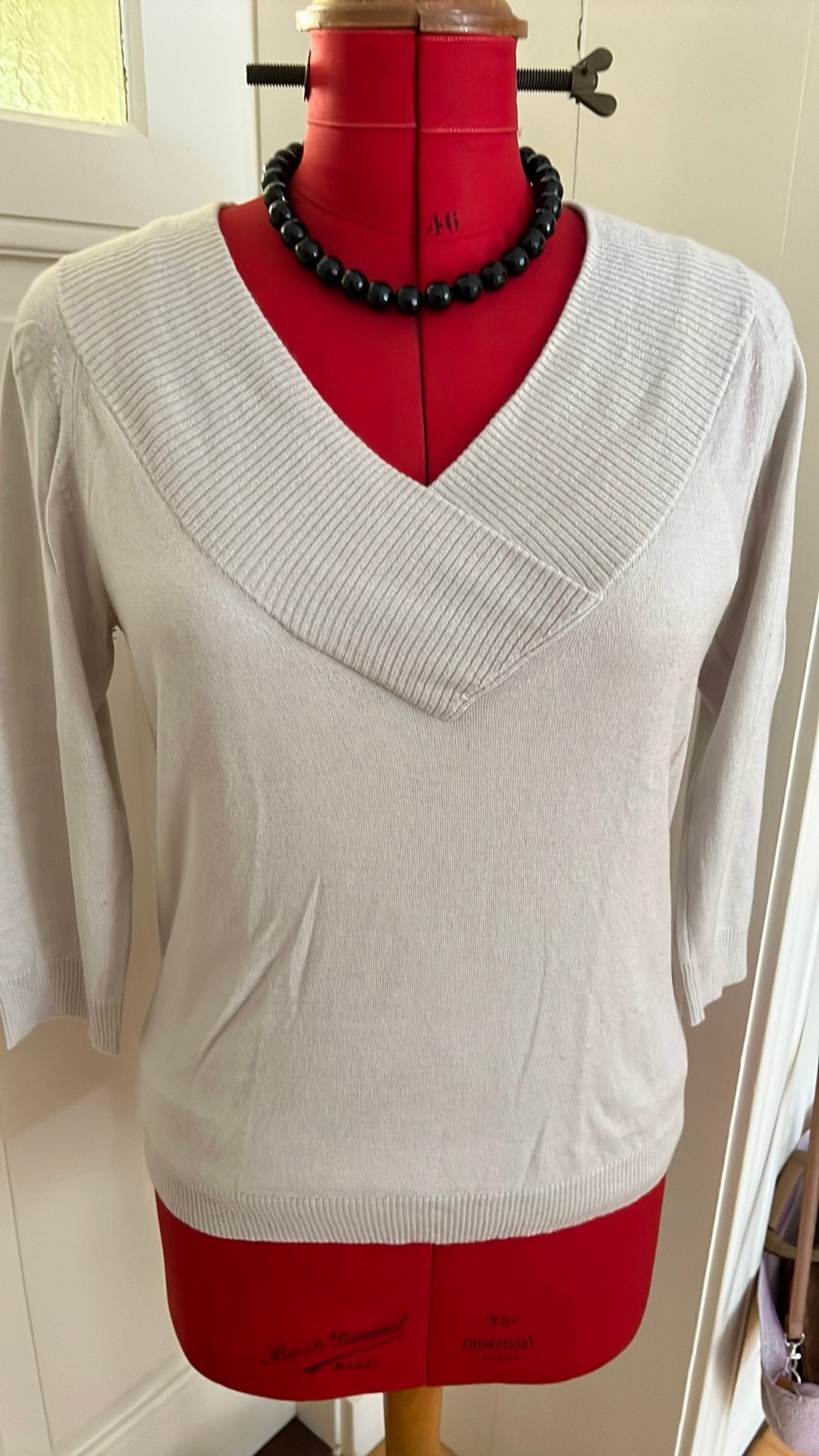 MAX MARA Truitje  XL , 42/44, Ophalen of Verzenden, Zo goed als nieuw, Maat 42/44 (L), Grijs