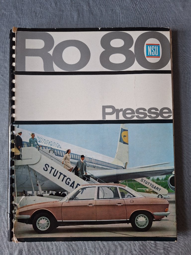 Persinfo NSU Ro 80 - 1967 Duits, Verzenden, Gelezen