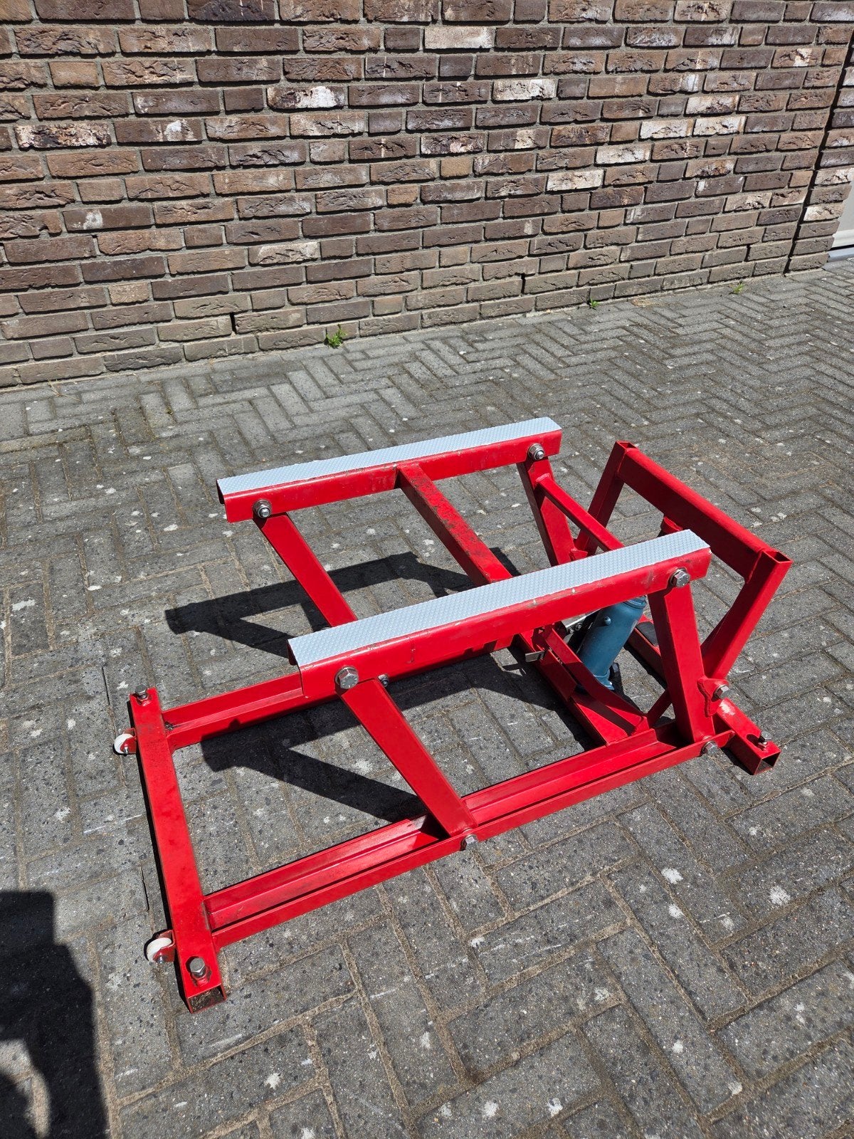 Benson hydraulische motorkrik – zware uitvoering – motorlift, Ophalen, Gebruikt, Hydraulisch, Garagekrik