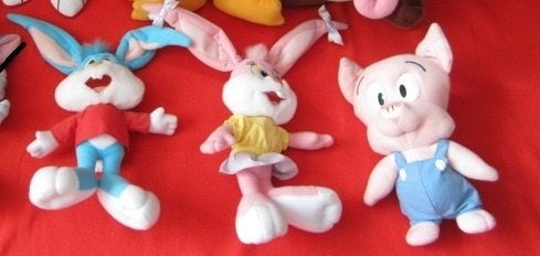 Figuur Tiny Toon Toons Buster of Babs Bunny, Hamlet, Dizzy, Ophalen of Verzenden, Zo goed als nieuw, Tv, Actiefiguur of Pop