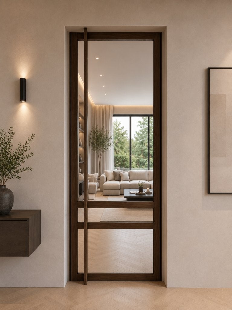 Luxe enkele stalen taatsdeur Woodlux, 80 tot 100 cm, 215 cm of meer, Binnendeur, Ophalen of Verzenden
