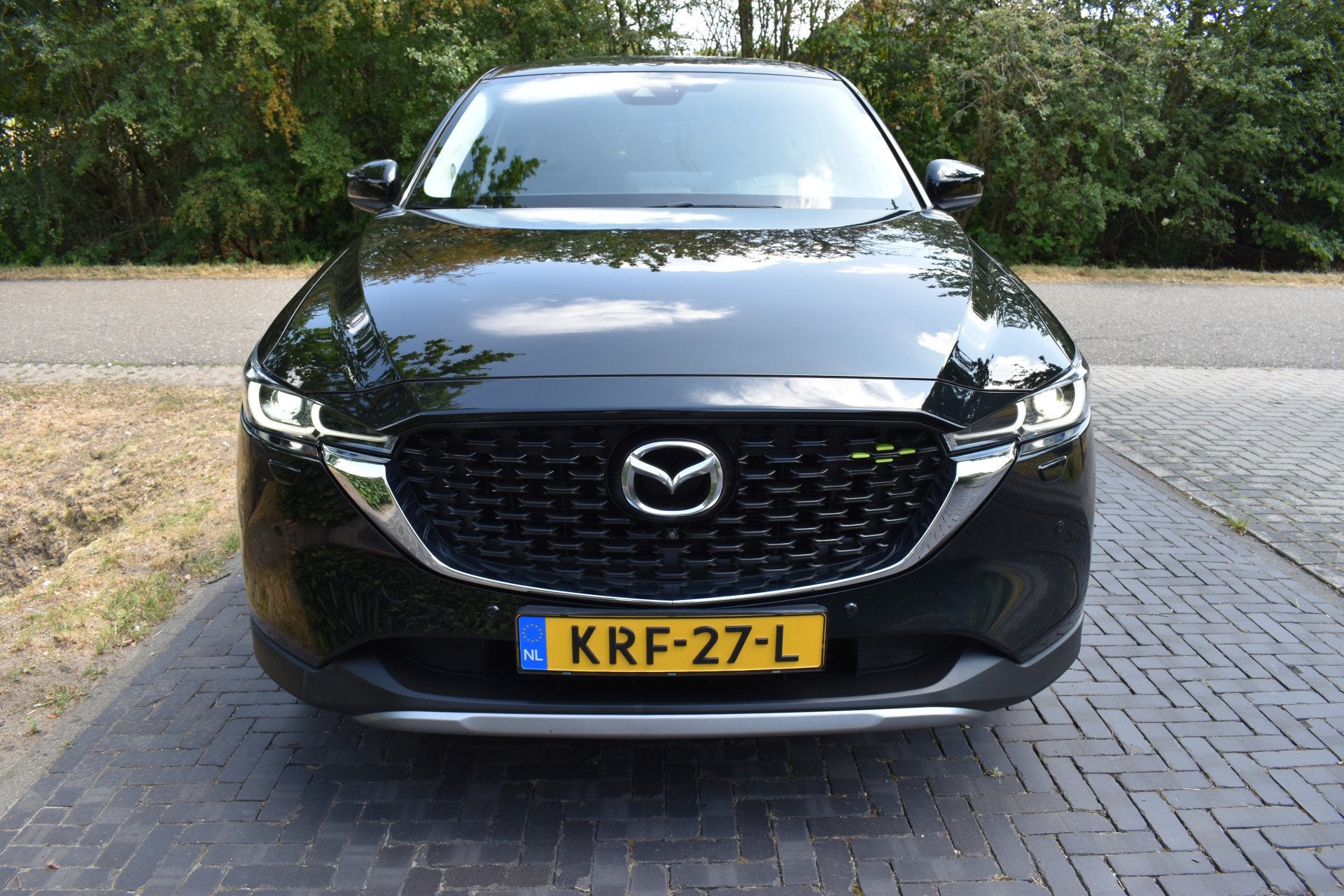 Mazda CX-5 2.0 SkyActiv-G 165 Newground Leer, Trekhaak, Nieu, Auto's, Mazda, 1998 cc, Gebruikt, 4 cilinders, Zwart