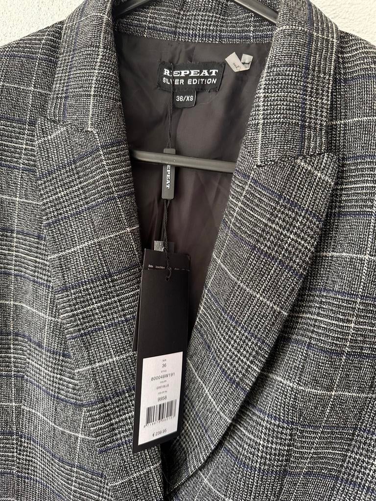 Repeat Cashmere Dames Colbert Maat 36 (XS) - Nieuw met kaart, Verzenden, Nieuw, Jasje, Maat 36 (S)