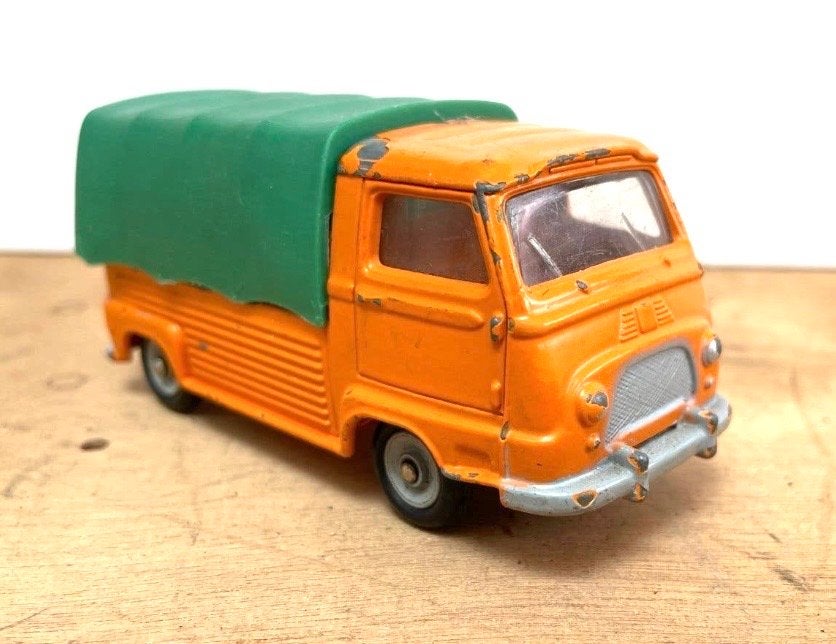 Dinky Toys Estafette Renault Pick-up 563 Oranje met Groen Ze, Ophalen of Verzenden