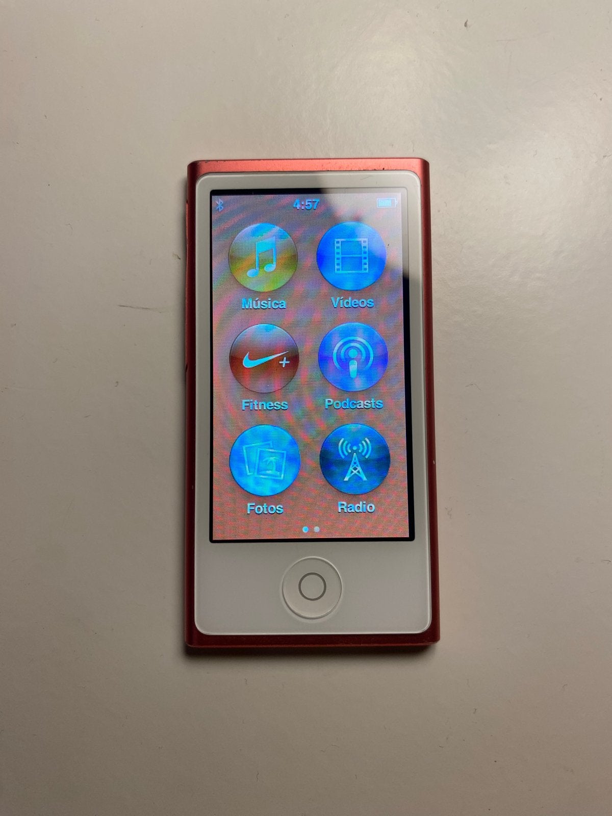 Apple iPod Nano 7e Gen 16GB Roze - Bluetooth (m2458448878) — Mp3 ...