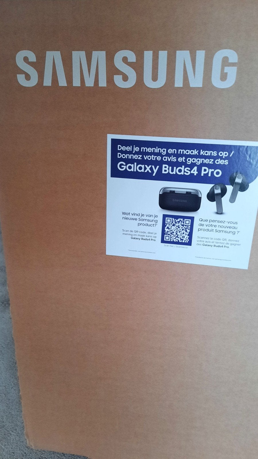 Samsung Mini Led TV.  55 inch. 138cm. Nieuw!, Ophalen, 50 Hz, Nieuw, Samsung